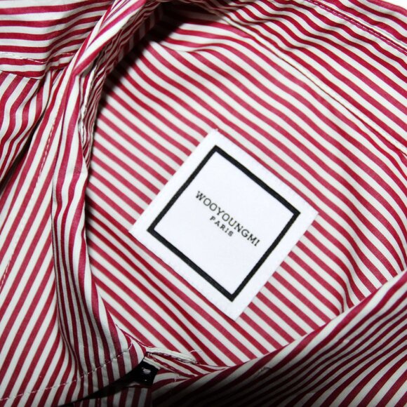 BNWT SS22 WOOYOUNGMI STRIPED SHIRT 50 - Picture 8 of 15